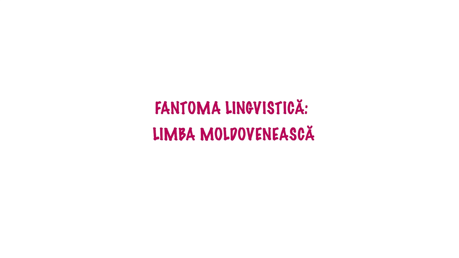 ISTORIA NE IMPLICĂ: URSS a inventat o „fantomă lingvistică”, pe care a intitulat-o „limba moldovenească”, cu scopul de a separa R.Moldova de țara-mamă, România