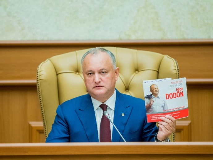 Dodon visează din nou la anticipate și caută aliați în opoziție. Socialistul invocă influența SUA și scăderea ratingului PAS pentru a-și alimenta speranțele politice