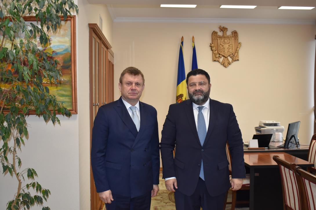 Valeriu Chiveri i-a mulțumit ministrului Afacerilor Externe al României, Dan Neculăescu, pentru sprijinul acordat școlilor cu predare în limba română din regiunea transnistreană