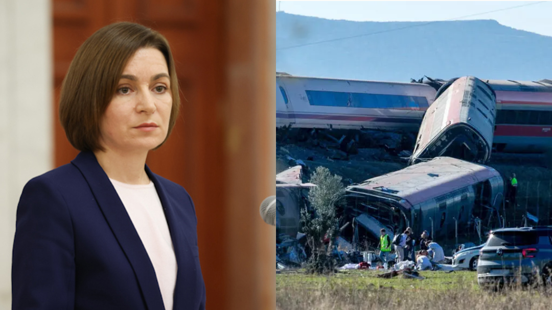 Maia Sandu a transmis condoleanțe familiilor victimelor accidentului feroviar din provincia Toledo: „R. Moldova este alături de Spania”