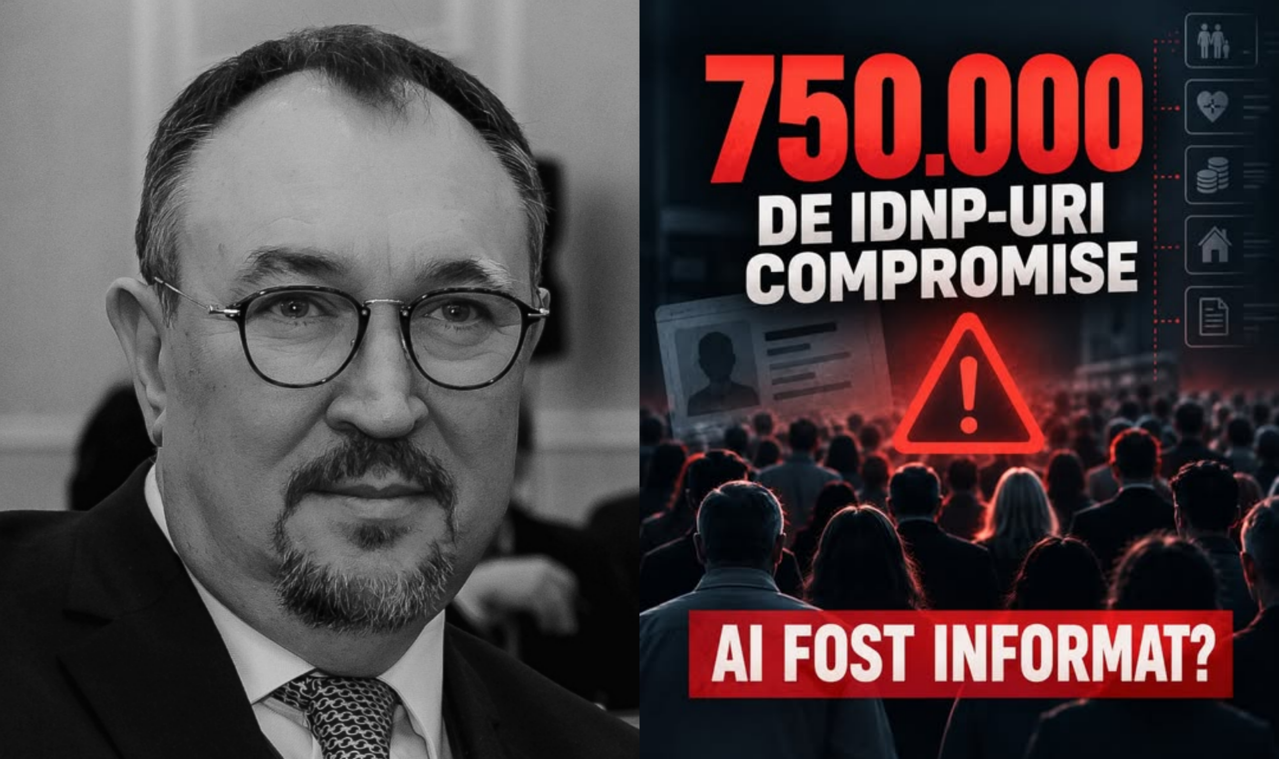 „750.000 de oameni, dar cine i-a anunțat că le-au fost furate datele?”. Alexandru Tănase cere explicații după atacul cibernetic și invocă obligația legală a AGE de a informa persoanele afectate