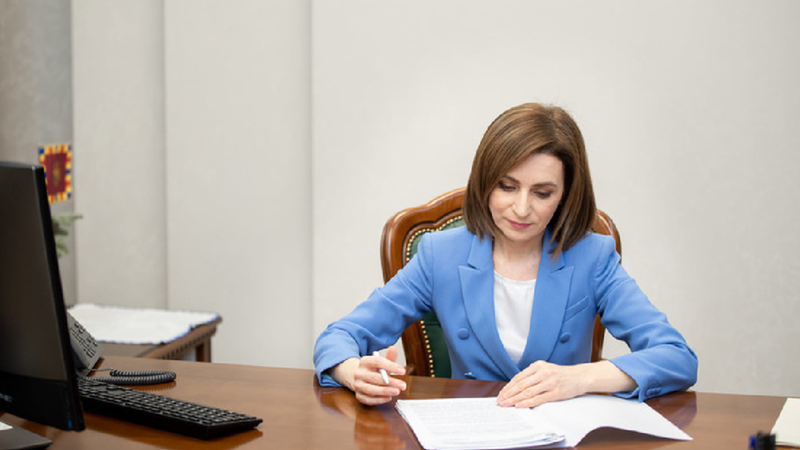 Maia Sandu a retras cetățenia Republicii Moldova pentru trei persoane, dintre care doi sunt membri ai legislativului separatist de la Tiraspol