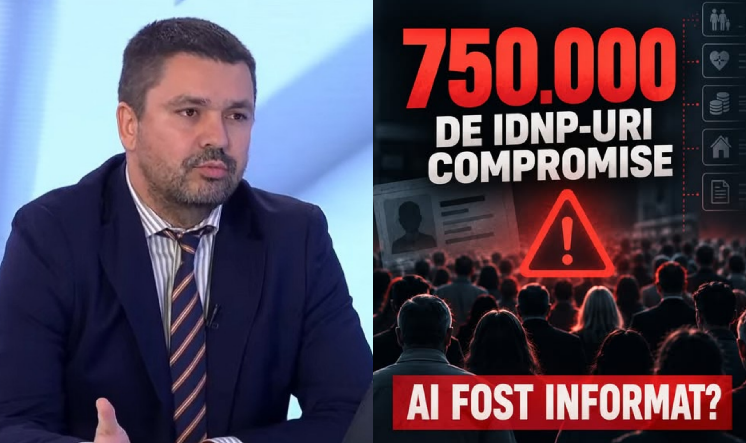 <span class="exclusiv">EXCLUSIV</span> „Nu ne putem schimba IDNP-ul”. Avertismentul unui jurist după atacul cibernetic care a expus datele a 750.000 de persoane: Ce trebuie să facă urgent cetățenii